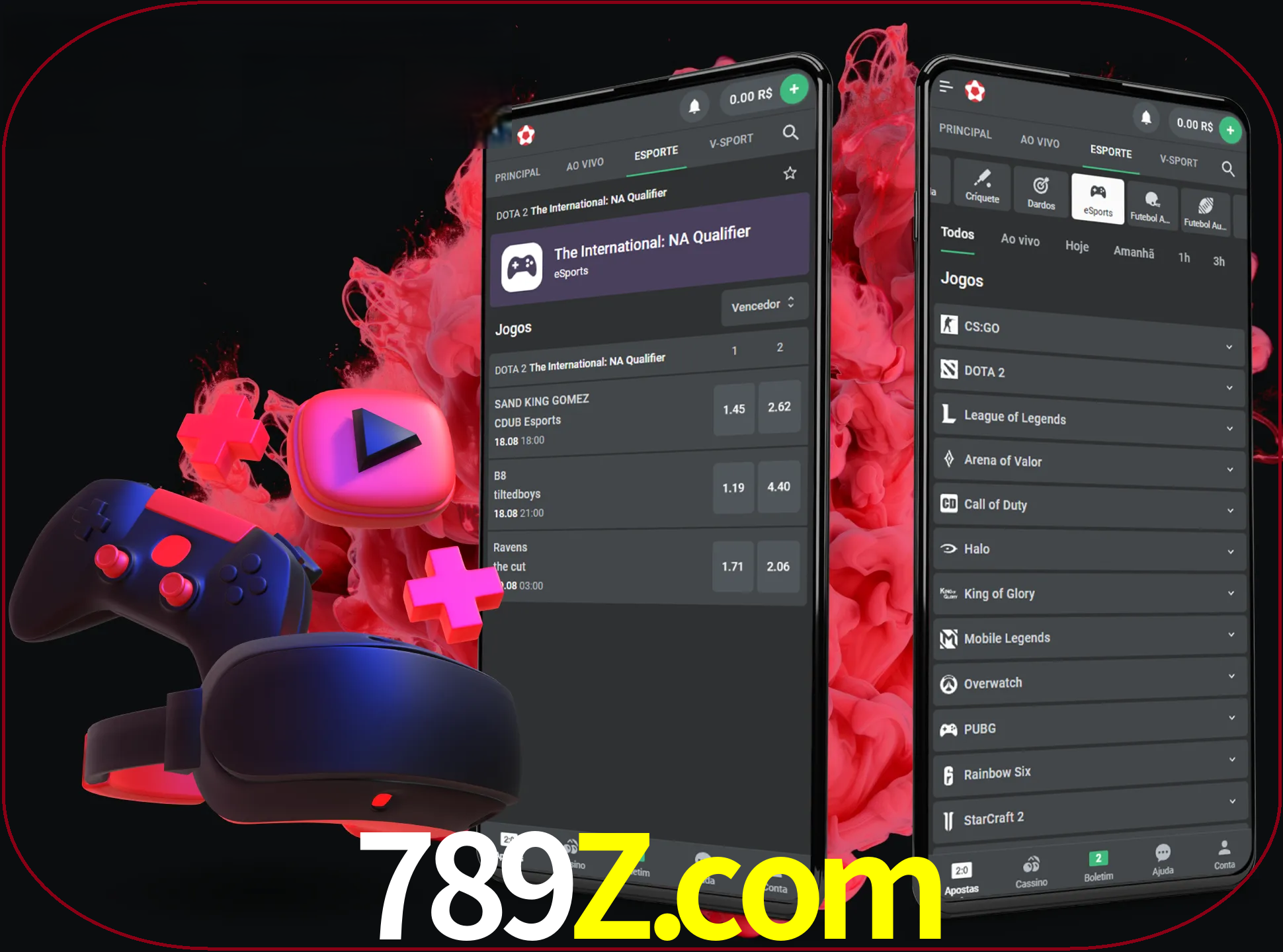 Para ter a aplicação móvel 789z no seu smartphone, basta descarregar o ficheiro apk e seguir as instruções.