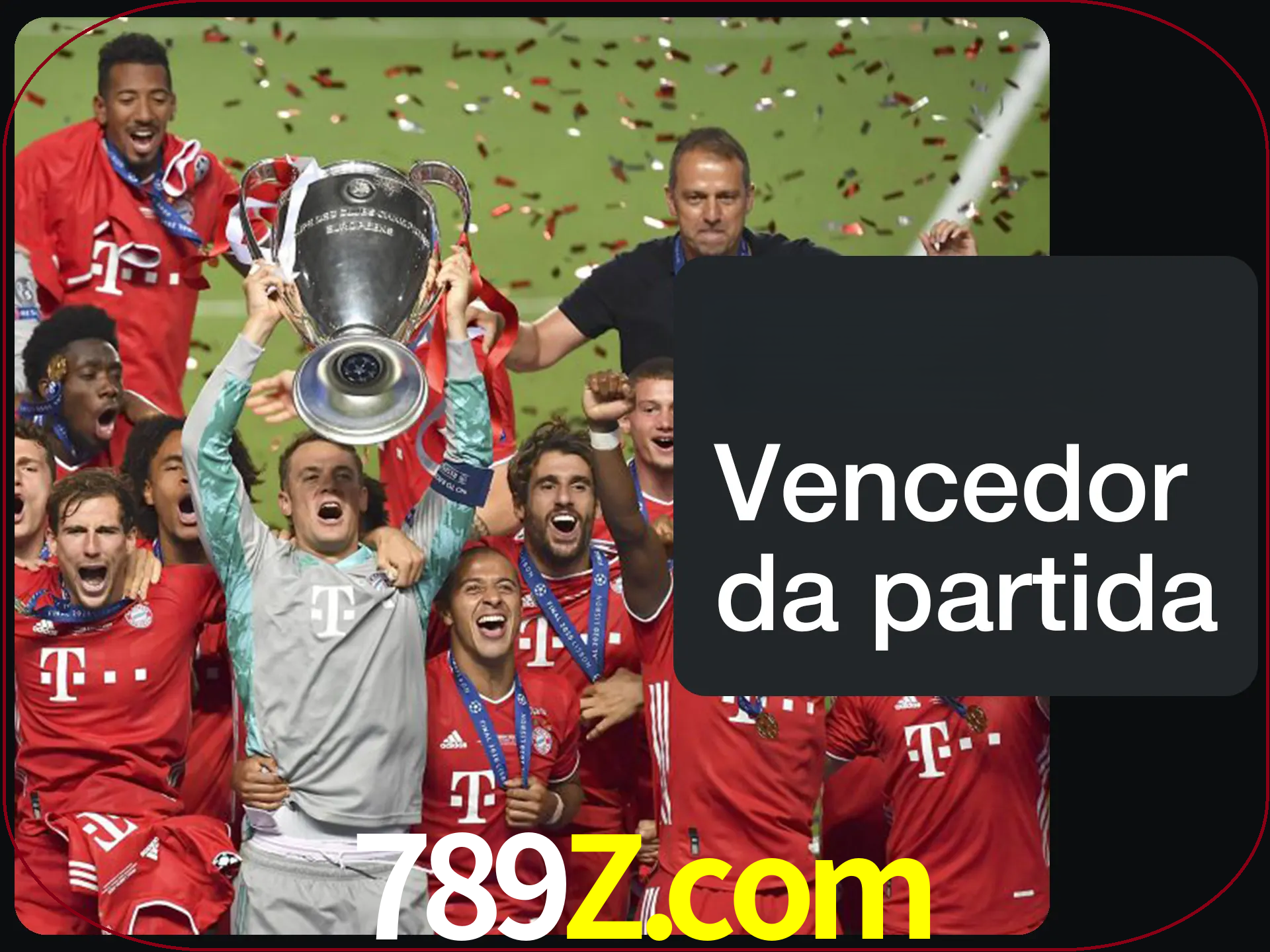 Aposte no vencedor e ganhe uma grande quantia de dinheiro.