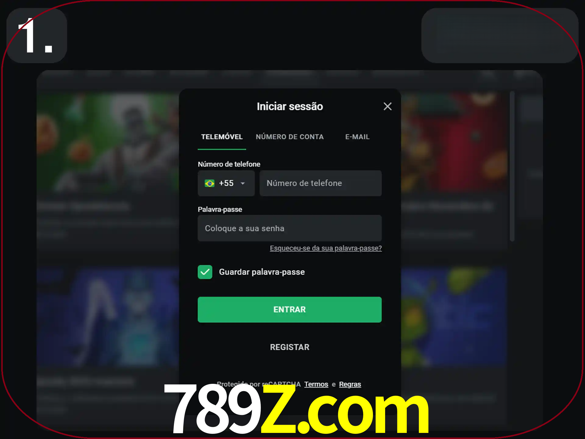 Acesse o site.